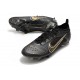 Nike Mercurial Vapor XIV Elite FG Black Gold White Football Boots