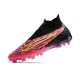 Nike Phantom GX Elite DF Link FG Yellow Black Peach High Football Boots