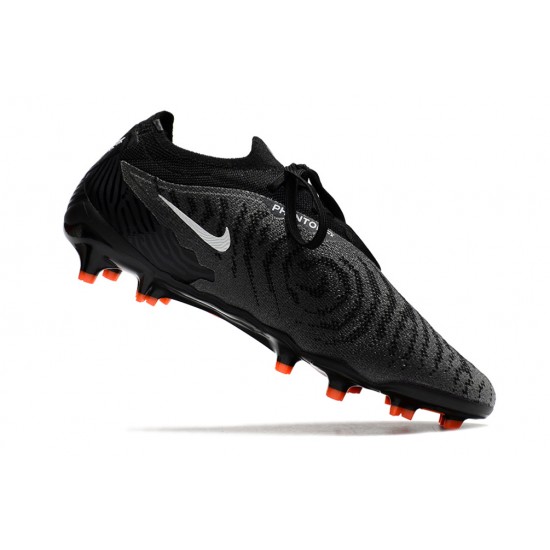 Nike Phantom GX Elite FG Black Orange Football Boots