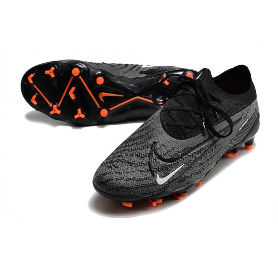 Nike Phantom GX Elite FG Black Orange Football Boots