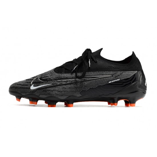 Nike Phantom GX Elite FG Black Orange Football Boots