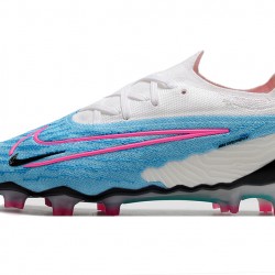 Nike Phantom GX Elite FG Blue White Pink Football Boots 