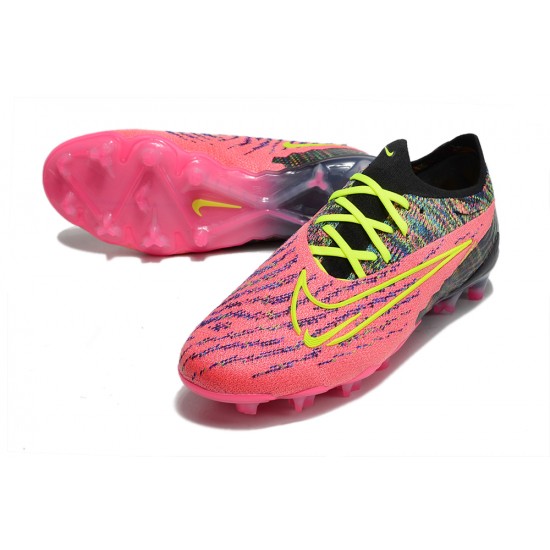 Nike Phantom GX Elite FG Peach Black Green Low Football Boots