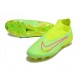 Nike Phantom GX Elite FG Yellow Green High Football Boots