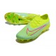 Nike Phantom GX Elite FG Yellow Green Low Football Boots