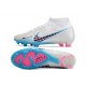 Nike Air Zoom Mercurial Superfly IX Academy High FG Beige Blue Pink Football Boots