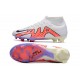 Nike Air Zoom Mercurial Superfly IX Academy High FG White Peach Purple Football Boots