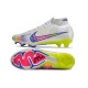 Nike Air Zoom Mercurial Superfly IX Elite High FG Beige Blue Yellow Football Boots