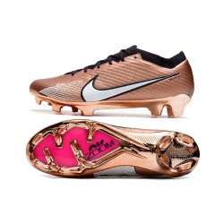 Nike Air Zoom Mercurial Vapor XV Elite FG Generation Pack 2022 Gold White Pink Football Boots 