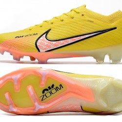 Nike Air Zoom Mercurial Vapor XV Elite FG Lucent Pack Yellow Pink Football Boots 