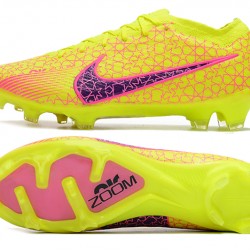 Nike Air Zoom Mercurial Vapor XV Elite FG Pink Yellow Purple Football Boots 