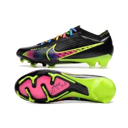 Nike Air Zoom Mercurial Vapor XV Elite Low FG Pink Black Green Football Boots 