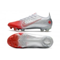 Nike Mercurial Dream Speed Vapor 14 Elite FG Silver Red Football Boots 
