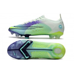 Nike Mercurial Dream Speed Vapor 14 Elite Low FG Purple Green Football Boots 