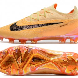 Nike Phantom GX Elite FG Yellow Black Low Football Boots 