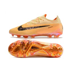 Nike Phantom GX Elite FG Yellow Black Low Football Boots 