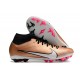 Nike Air Zoom Mercurial Superfly IX Academy AG High Brown Black Women/Men Football Boots