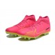 Nike Air Zoom Mercurial Superfly IX Academy AG High Green Pink Women/Men Football Boots