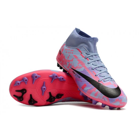 Nike Air Zoom Mercurial Superfly IX Academy AG High Purple Pink Women/Men Football Boots