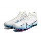 Nike Air Zoom Mercurial Superfly IX Academy AG High White Blue Women/Men Football Boots