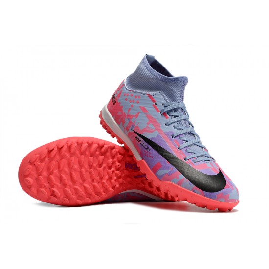 Nike Air Zoom Mercurial Superfly IX Academy TF High Purple Pink Women/Men Football Boots