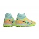 Nike Air Zoom Mercurial Superfly IX Academy TF High Turqoise Khaki Green Women/Men Football Boots