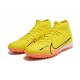 Nike Air Zoom Mercurial Superfly IX Academy TF High Yellow Women/Men Football Boots