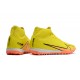 Nike Air Zoom Mercurial Superfly IX Academy TF High Yellow Women/Men Football Boots