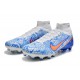 Nike Air Zoom Mercurial Superfly IX Elite AG High Blue White Women/Men Football Boots