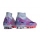 Nike Air Zoom Mercurial Superfly IX Elite AG High Purple Grey Women/Men Football Boots