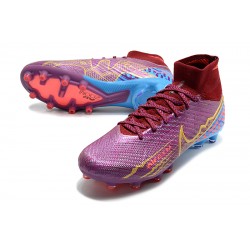 Nike Air Zoom Mercurial Superfly IX Elite AG High Purple Women/Men Football Boots