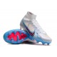 Nike Air Zoom Mercurial Superfly IX Elite AG High White Blue Pink Women/Men Football Boots