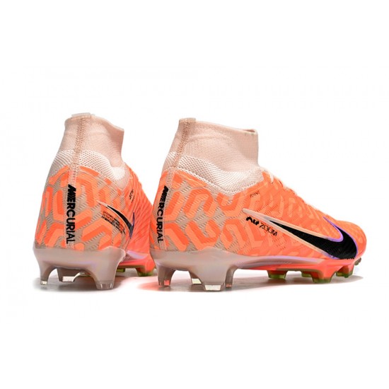 Nike Air Zoom Mercurial Superfly IX Elite FG High Apricot Women/Men Football Boots