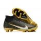 Nike Air Zoom Mercurial Superfly IX Elite FG High Black Gold Women/Men Football Boots