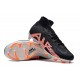 Nike Air Zoom Mercurial Superfly IX Elite FG High Black Orange Men Football Boots