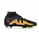 Nike Air Zoom Mercurial Superfly IX Elite FG High Black Pink Yellow Women/Men Football Boots