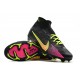 Nike Air Zoom Mercurial Superfly IX Elite FG High Black Pink Yellow Women/Men Football Boots