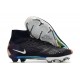 Nike Air Zoom Mercurial Superfly IX Elite FG High Black Silver Women/Men Football Boots