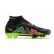 Nike Air Zoom Mercurial Superfly IX Elite FG High Blue Black Yellow Women/Men Football Boots