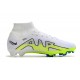 Nike Air Zoom Mercurial Superfly IX Elite FG High Blue White Yellow Women/Men Football Boots