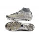 Nike Air Zoom Mercurial Superfly IX Elite FG High Gold Silver Women/Men Football Boots