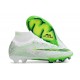 Nike Air Zoom Mercurial Superfly IX Elite FG High Green White Women/Men Football Boots