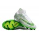 Nike Air Zoom Mercurial Superfly IX Elite FG High Green White Women/Men Football Boots