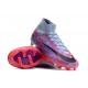 Nike Air Zoom Mercurial Superfly IX Elite FG High Grey Pink Purple Women/Men Football Boots