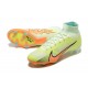 Nike Air Zoom Mercurial Superfly IX Elite FG High Light Green Orange Men Football Boots