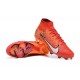 Nike Air Zoom Mercurial Superfly IX Elite FG High Orange Black White Women/Men Football Boots