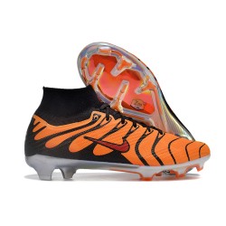 Nike Air Zoom Mercurial Superfly IX Elite FG High Orange Black Women/Men Football Boots