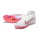 Nike Air Zoom Mercurial Superfly IX Elite FG High Pink White Women/Men Football Boots