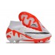 Nike Air Zoom Mercurial Superfly IX Elite FG High Red Black White Women/Men Football Boots