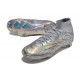 Nike Air Zoom Mercurial Superfly IX Elite FG High Silver Gold Women/Men Football Boots